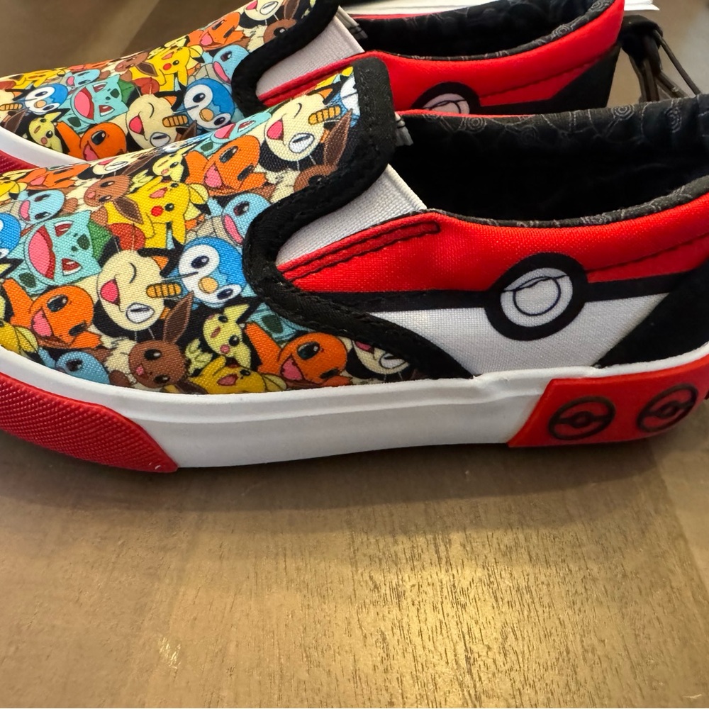 Pokemon Themed Slip-On Sneakers